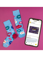 Banana Socks Ponožky Classic Sociální média