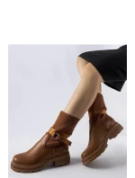 Boty na podpatku model 206486 Solea Boty na podpatku model 206486 Solea