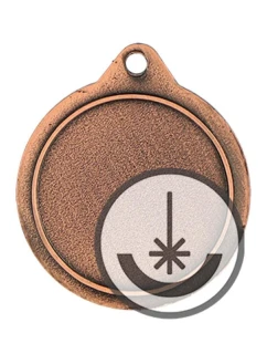 Laserem gravírovaná medaile - RMI