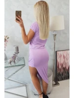 Sukienka asymetryczna fioletowa Sukienka asymetryczna fioletowa