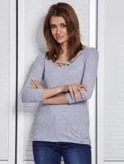 Dámská halenka CZ BZ 1417.97 Světle šedá - FPrice