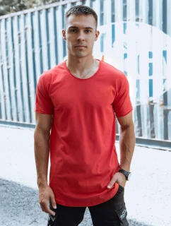 FashionStreet červené pánské tričko RX5602