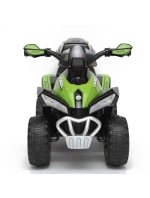 ČTYŘKOLOVÝ BATERIOVÝ VŮZ MICRON ZELENÝ 1039091