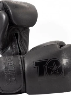 TOP TEN boxerské rukavice "Black'n'Black"