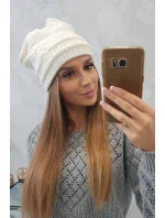 Dámská čepice Kaja K339 ecru