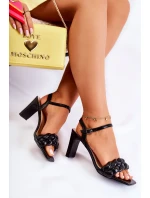 Sandály S Copánkem Černé Sofielle Sandály S Copánkem Černé Sofielle