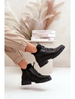 Nízké dámské boty s ekologickou kůží černé Erisabelle Nízké dámské boty s ekologickou kůží černé Erisabelle