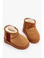 Dětské zateplené sněhule Camel Leonora