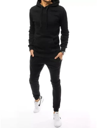 FashionStreet černá pánská tepláková souprava AX0383
