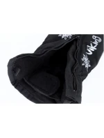 Dětské jednoprsté zimní rukavice Viking Starlet Ski s motivem sněhové vločky černé (125/15/5195/09)