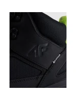 Pánské kožené zimní boty HEX 4F 4FRAW25FWINM059-20S