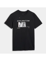 Pánské tričko s potiskem 4F 4FWAW25TTSHM3130-20S