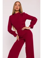 M879 Kombinéza se stojáčkem - bordó