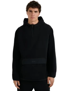 Pánská fleecová mikina 4F M427 deep black 4FWAW25TFLEM427 20S pánské