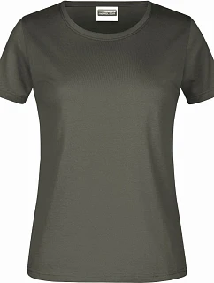 Daiber JN 789 Dámské tričko z těžké bavlny 02.0789 dark grey