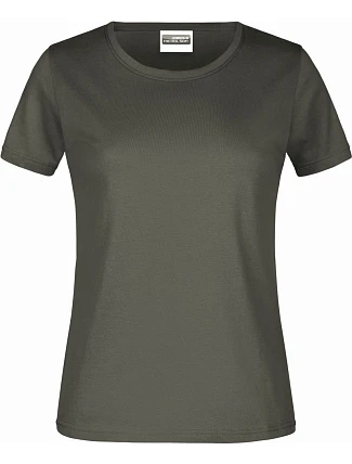 Daiber JN 789 Dámské tričko z těžké bavlny 02.0789 dark grey