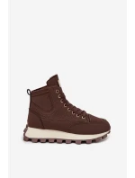 Zateplené dámské trapery na platformě hnědé Marivira Zateplené dámské trapery na platformě hnědé Marivira