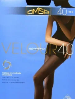 Velurové punčocháče 40-5