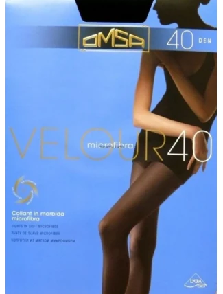 Velurové punčocháče 40-5