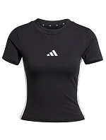 Dětské tričko adidas Essentials 3-Stripes Slim W JC8325 Dětské tričko adidas Essentials 3-Stripes Slim W JC8325