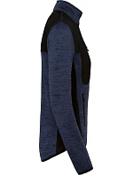WK WK 9109 Dámská pracovní pletená fleecová bunda 20.9109 navy melange/black WK WK 9109 Dámská pracovní pletená fleecová bunda 20.9109 navy melange/black