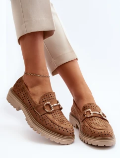 Dámské lodičky s výšivkou Camel Talesse