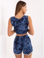 Šortky AT SN 2501A.02 tmavě modrá