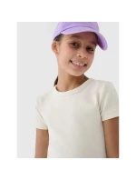 Dívčí základní tričko 4F 4FJWSS25TTSHF1852-12S Dívčí základní tričko 4F 4FJWSS25TTSHF1852-12S