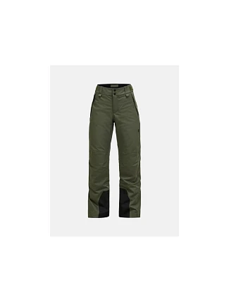 Kalhoty PEAK PERFORMANCE W Anima Insulated Pants, zelené Kalhoty PEAK PERFORMANCE W Anima Insulated Pants, zelené