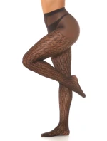 Punčochové kalhoty s geometrickým vzorem SH5015 - InStylefashion Punčochové kalhoty s geometrickým vzorem SH5015 - InStylefashion