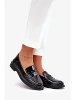 Dámské mokasíny 18100 Černá - VINCEZA