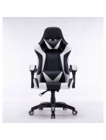 OTOČNÁ HERNÍ ŽIDLE REMUS BÍLÁ OTOČNÁ HERNÍ ŽIDLE REMUS BÍLÁ