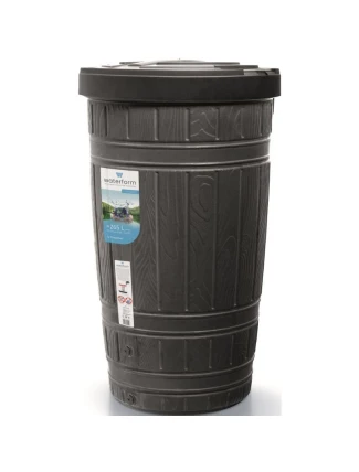 WOODCAN 265L ČERNÁ ODKAPÁVACÍ NÁDRŽ