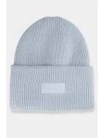 Dámská zimní čepice s logem  4FAW23ACAPF295-34S modrá - 4F