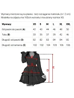 657-2 Elegantní midi šaty s obálkovým výstřihem a tylovými rukávy - béžové 657-2 Elegantní midi šaty s obálkovým výstřihem a tylovými rukávy - béžové