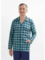 Pánské pyžamo Martel 403 Antoni III délka/r 3XL-4XL pyžamo na zip