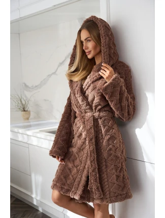 L&L 2401 Geo XS-XL dámský župan L&L 2401 Geo XS-XL dámský župan