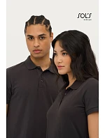SOL'S Prime Women Dámské piqué polo z těžké bavlny 25.0573 black