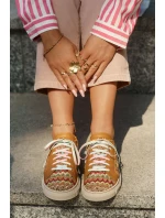 Dámské Kožené Polobotky Maciejka 05850-29 Multikolor Dámské Kožené Polobotky Maciejka 05850-29 Multikolor