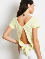 Tričko CZ BZ 1529.00 světle žlutá Tričko CZ BZ 1529.00 světle žlutá