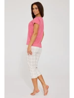 DÁMSKÉ PYŽAMO KR 466/339 NAME 3-PACK