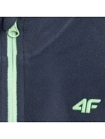 Chlapecký fleece 4F M413 tmavě modrý 4FJWAW25TFLEM413 31S