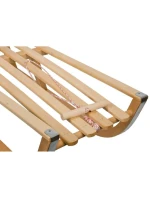 DŘEVĚNÉ SÁŇKY NINA S OPĚRADLEM