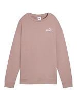 Dámská mikina Puma ESS Small No.11 Logo Relaxed Crew pink 684975 88