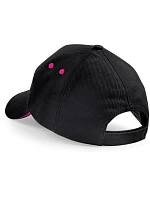 Beechfield B 15C 5 panelová sandwich kšiltovka 53.015C black/fuchsia Beechfield B 15C 5 panelová sandwich kšiltovka 53.015C black/fuchsia