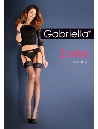 Komplet punčoch a podvazkového pasu EROTICA SHADOW Komplet punčoch a podvazkového pasu EROTICA SHADOW