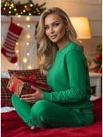 Dámská tepláková souprava MILIAN green FashionStreet AY1116