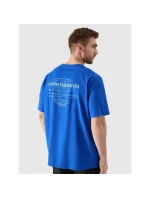 Pánské tričko oversize s potiskem 4F 4FRSS24TTSHM2535-36S