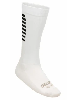 Fotbalové tréninkové ponožky SELECT bílé dlouhé