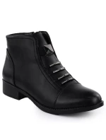 Dámské boty Bagger s ponožkou černé Sabatina